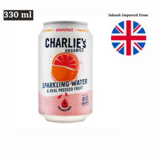 Charlies Organic Sparkling Grapefruit Flavored Water 330 ml-0