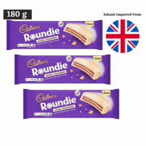 Cadbury Roundie White Chocolate Biscuits 180 g-0