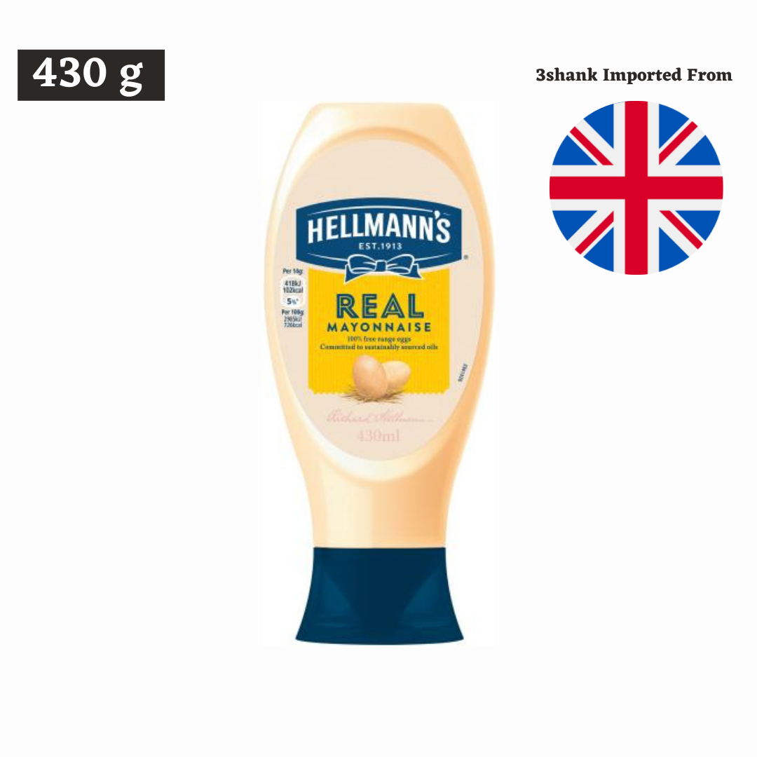 Hellmann's Real Mayonnaise 430 g-0 Hellmann's Real Mayonnaise 430 g-0