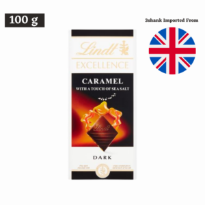 Lindt Excellence Dark Chocolate with Caramel & Sea Salt 100 g-0