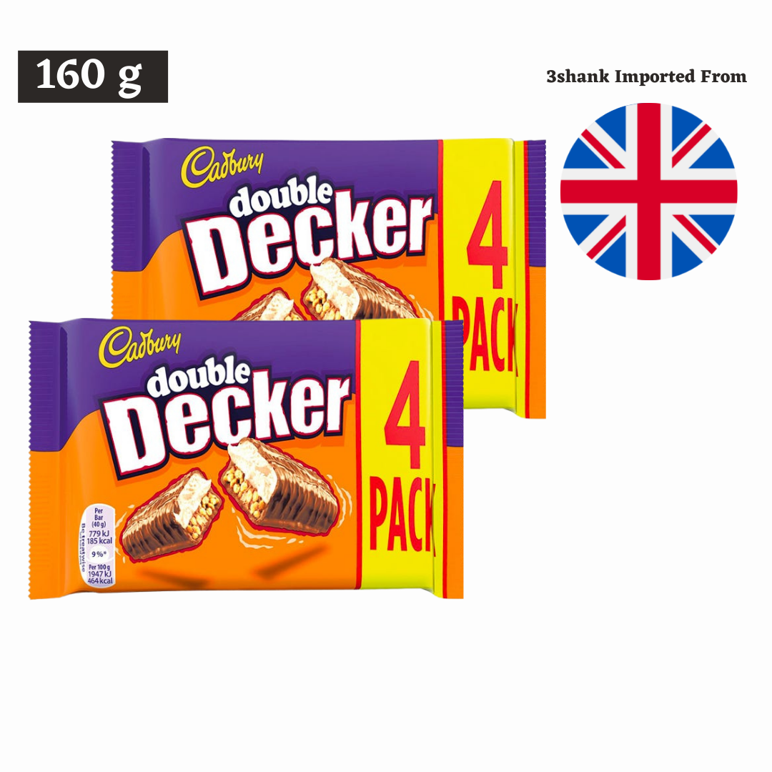 Cadbury Double Decker Pack x 4 160 g-0 Cadbury Double Decker Pack x 4 160 g-0