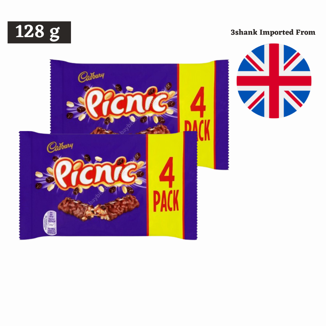 Cadbury Picnic Pack x 4 128 g-0 Cadbury Picnic Pack x 4 128 g-0