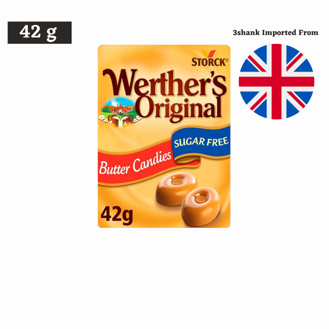WERTHER'S ORIGINAL SUGAR FREE BUTTER CANDY BOX 10x42g-0